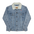 Denim sherpa jacket